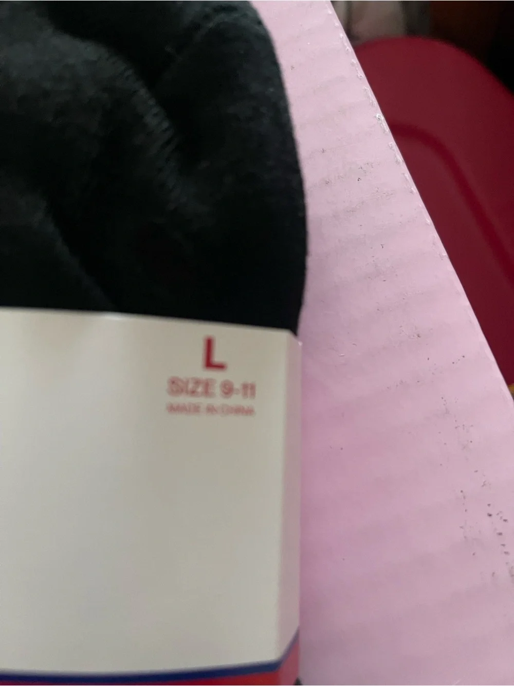Champion Black Kids Crew Socks with Logo - 6 Pack